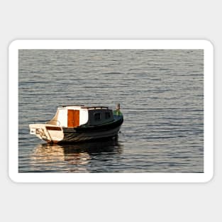 From Casilhas to Boca Do Vento - 7 - Boat On The River © Sticker